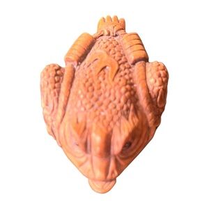Carved Frog Figurine Netsuke